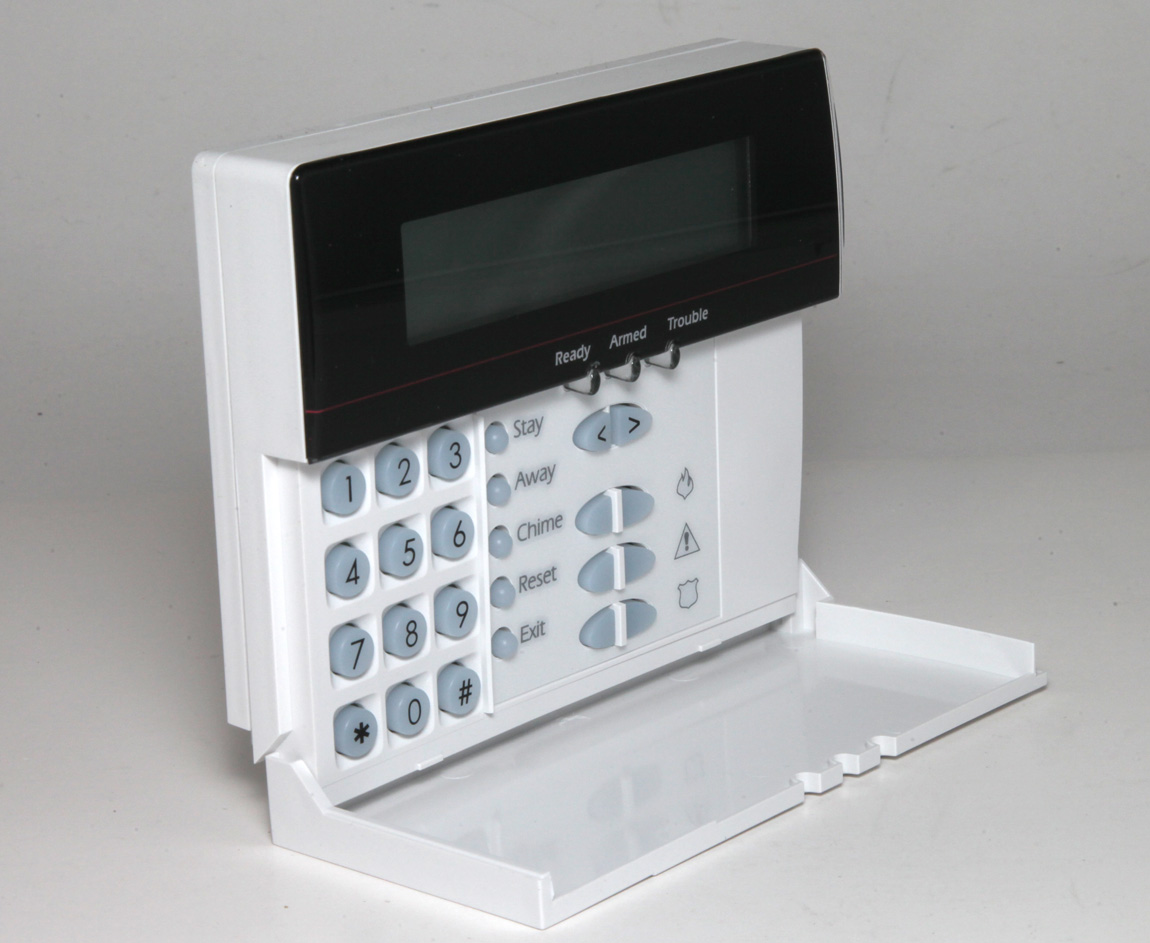 New Dsc Power Series Lcd 5500z Lcd5500z Alarm Keypad With Zone Terminals No Box Ebay 0798